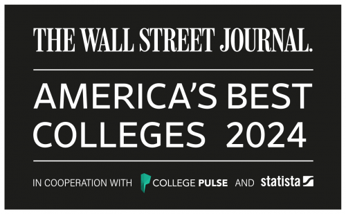 WSJ America's Best Colleges 2024 Badge